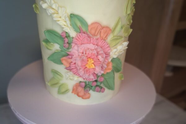 Palette Floral Cake